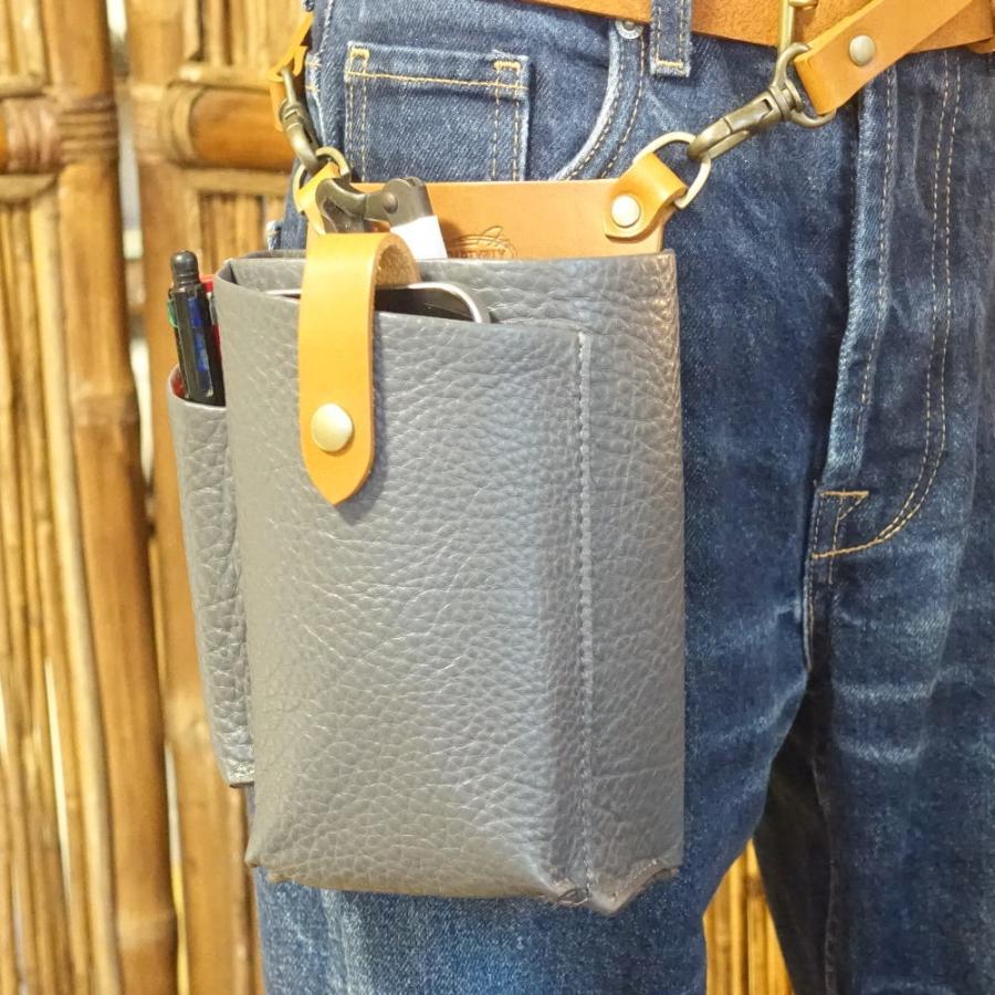 シザーケース フローリストケース 花屋ハサミ入れ 本革 花屋 slim-2 ガーデニングケース ガーデニングバッグ 剪定バサミケースの画像