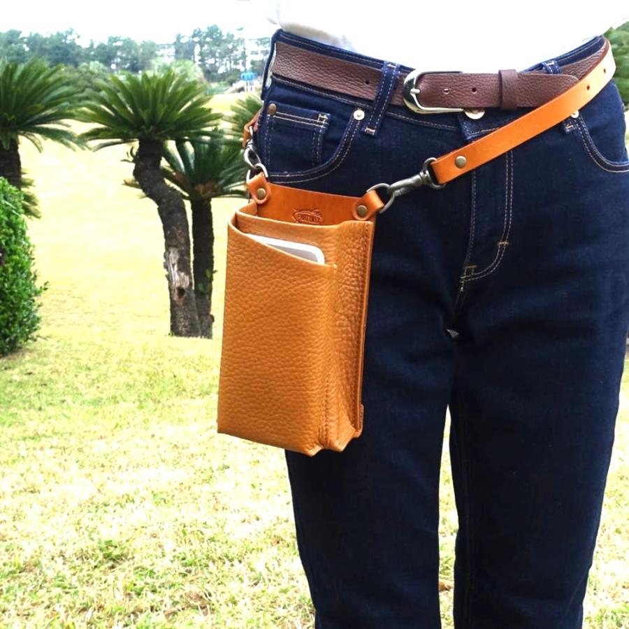 手染めオリーブ、ネイビーグラデのコンパクト蓋付きシザーケース PARTYMIX シザーケース フローリスト ケース SMALL-SLOPE1