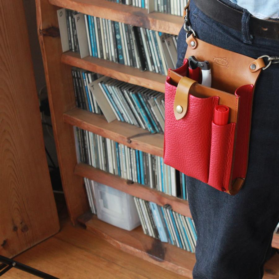 PARTYMIX シザーケース フローリスト ケース 本革 花屋 HARD2314