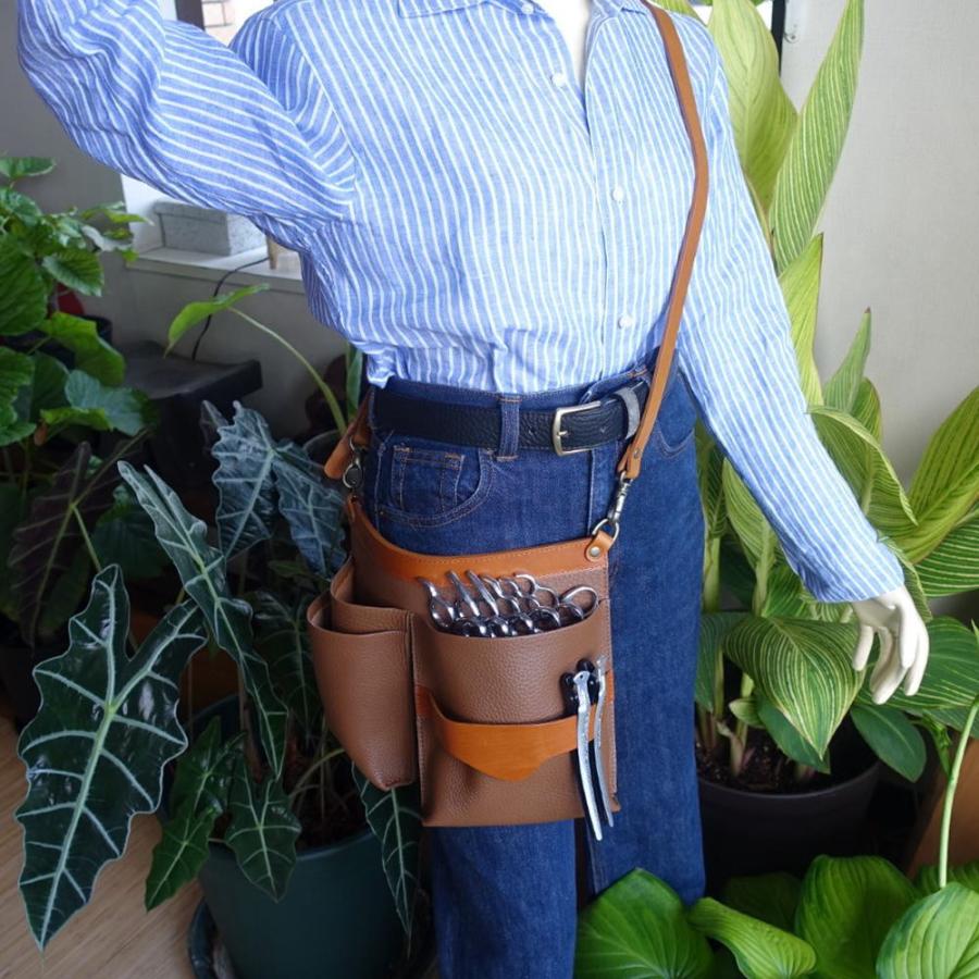 シザーケース 美容師 トリマー 本革 Stylist-2 2-3丁 4-5丁 6-7丁