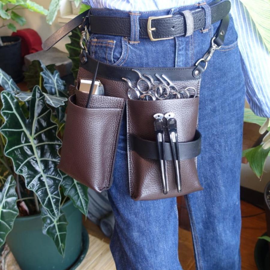 シザーケース 美容師 トリマー 本革 Stylist-2 2-3丁 4-5丁 6-7丁