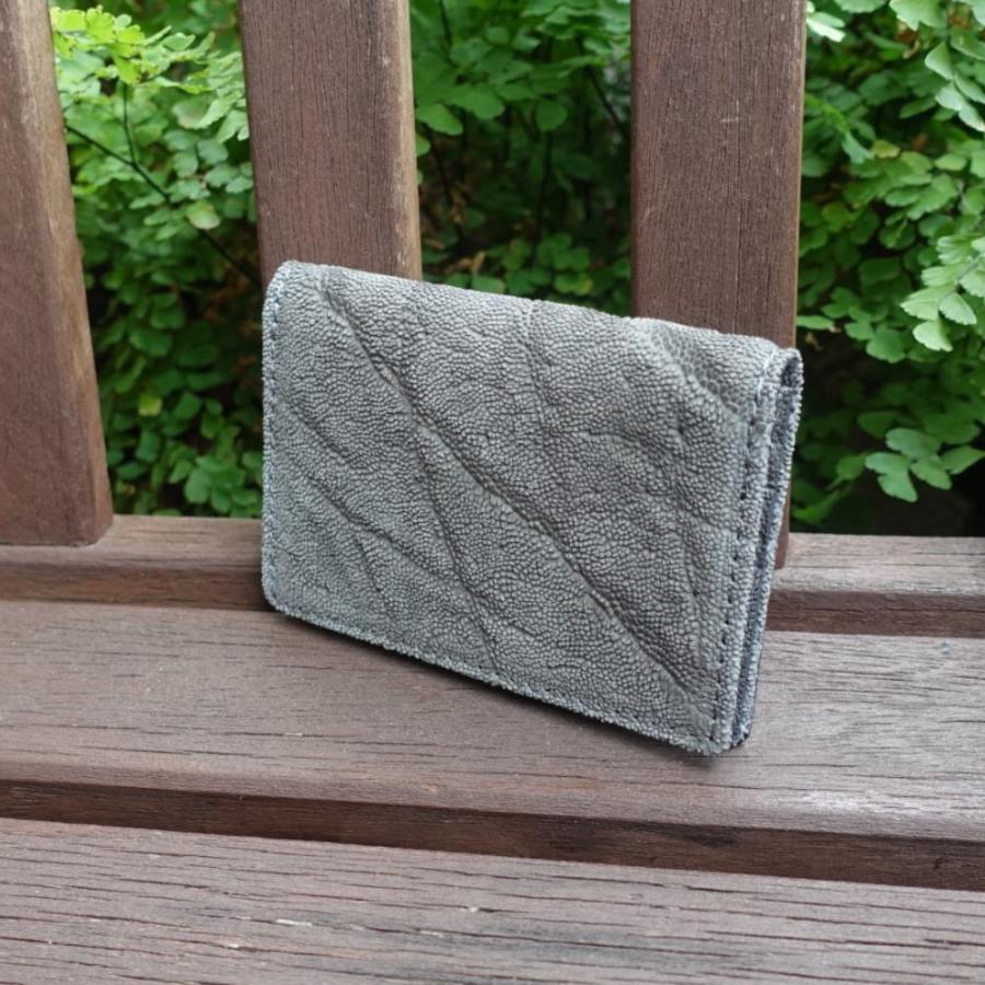 PARTYMIX 象革 エレファント 象革パスケース 手作り名刺入れ 希少象革