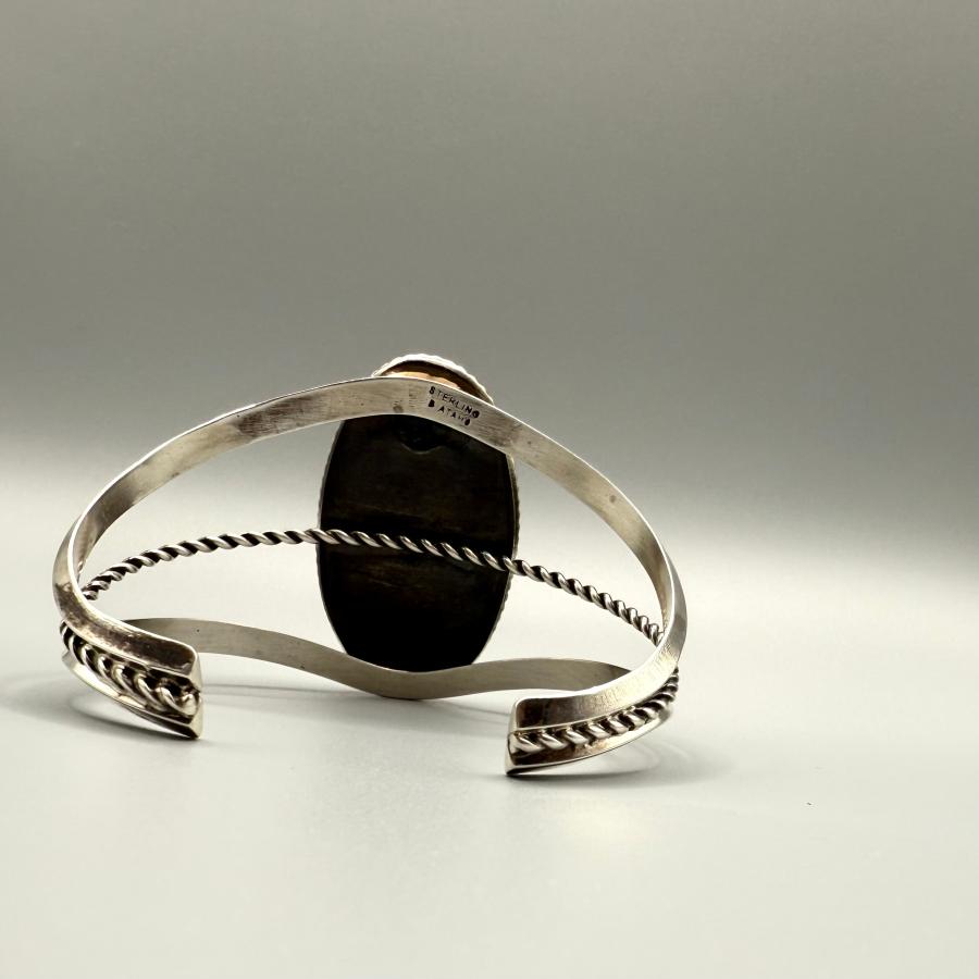 インディアンジュエリー　ナバホ　バングル　インカローズ インカローズバングル インディアンジュエリー/ネイティブアメリカン