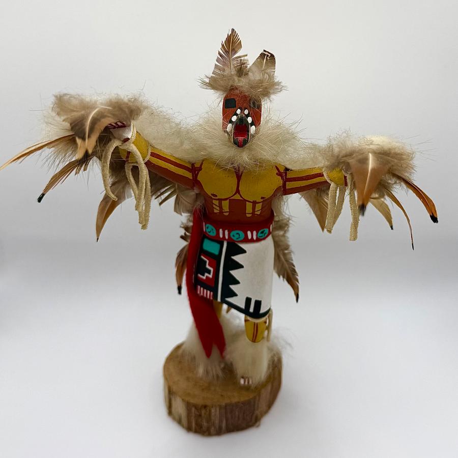 アンティーク カチナドール イーグルダンサー ヴィンテージ ネイティブ ネイティブアメリカン ホピ族 カチーナ カチナドール イーグルダンサー