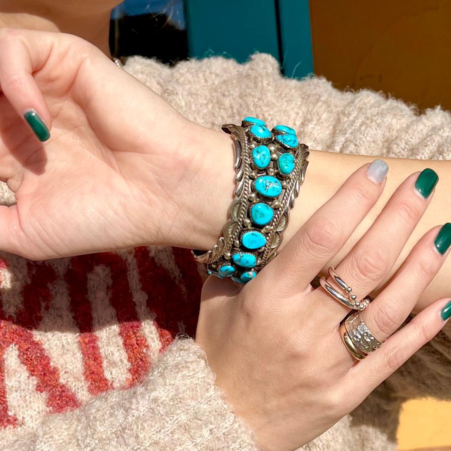 ヴィンテージ時計 スリーピングビューティターコイズ インディアン