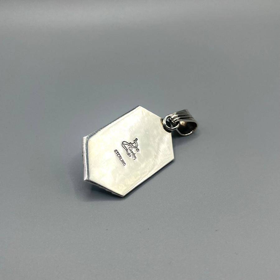 Dellbert Gordon ドライクリークターコイズペンダント　インディアンジュエリー/ネイティブアメリカン/ナバホ族/シルバーアクセサリー/アメカジの画像