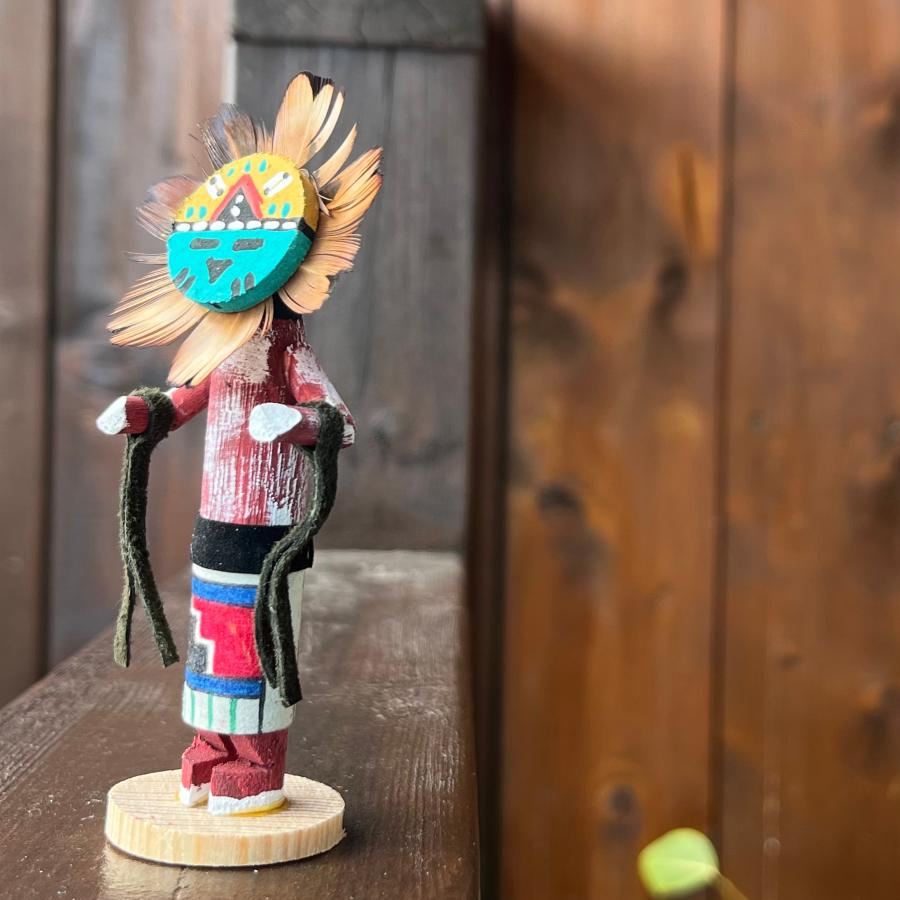 サンフェイス　カチナドール　ネイティブアメリカン/ナバホ族/カチーナ/インディアンジュエリー |  | 02