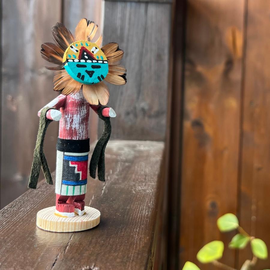 サンフェイス　カチナドール　ネイティブアメリカン/ナバホ族/カチーナ/インディアンジュエリー |  | 03