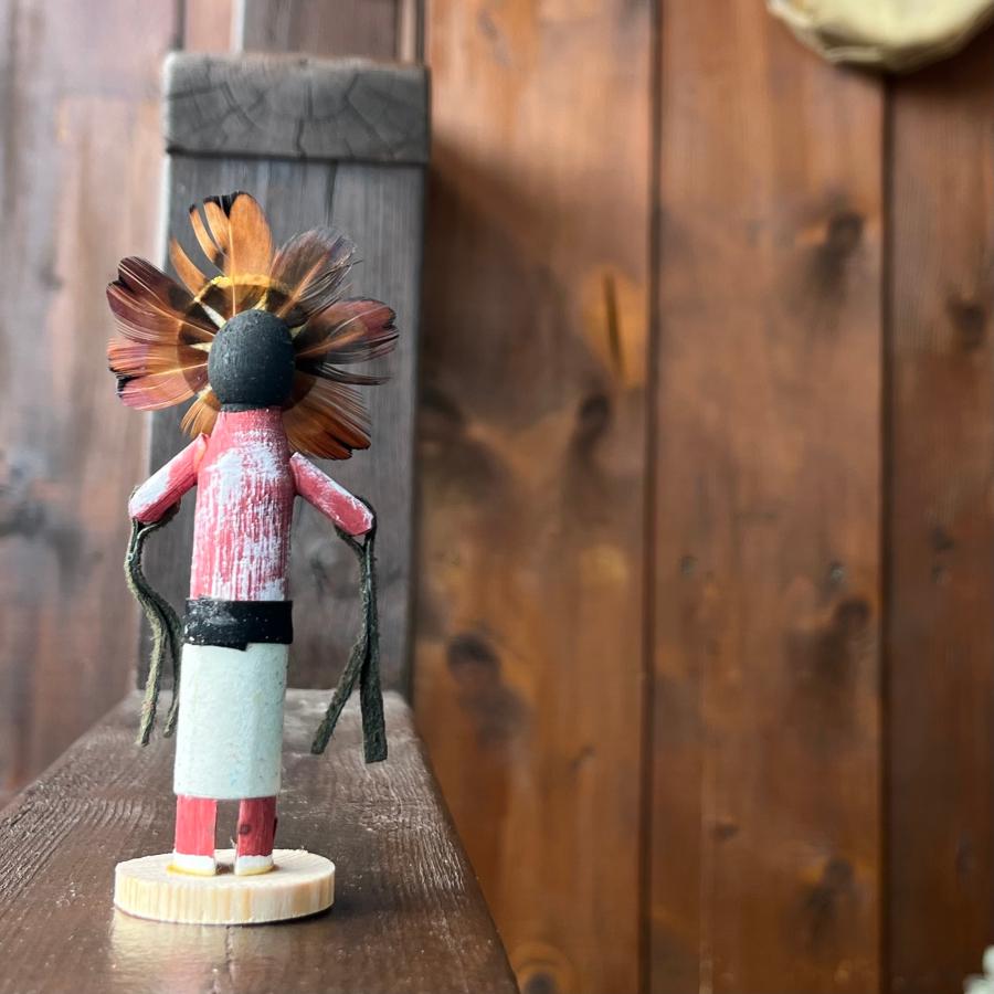 サンフェイス　カチナドール　ネイティブアメリカン/ナバホ族/カチーナ/インディアンジュエリー |  | 04