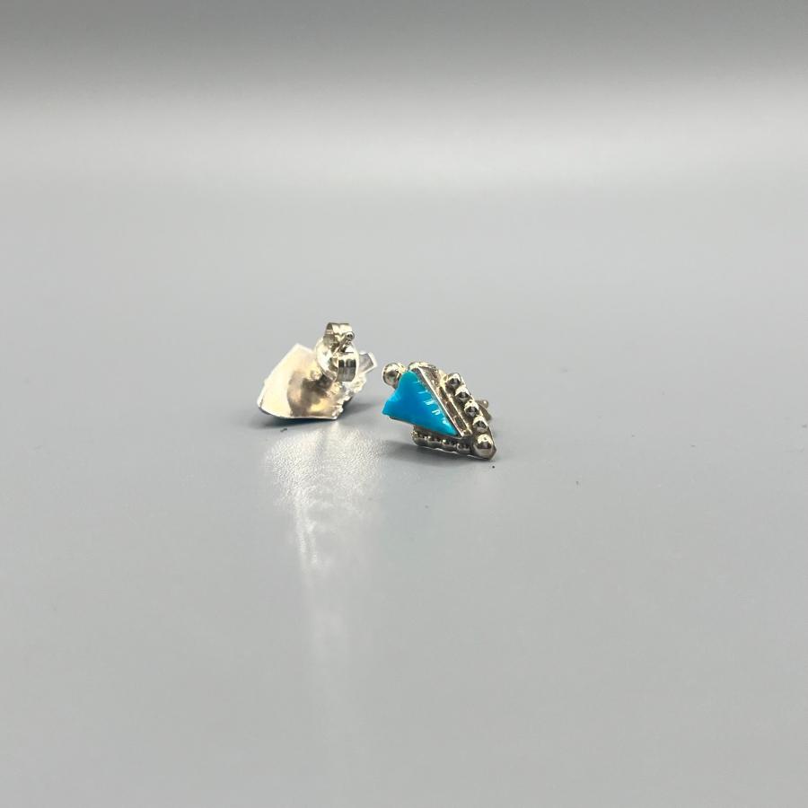 矢じりターコイズピアス シルバーピアス/インディアンジュエリー