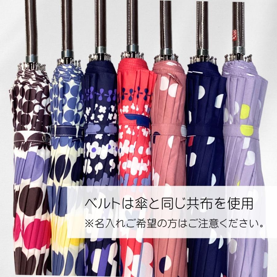 パーティーレイン藤田屋 16本骨 58cm ジャンプ レディース 長傘 グラス