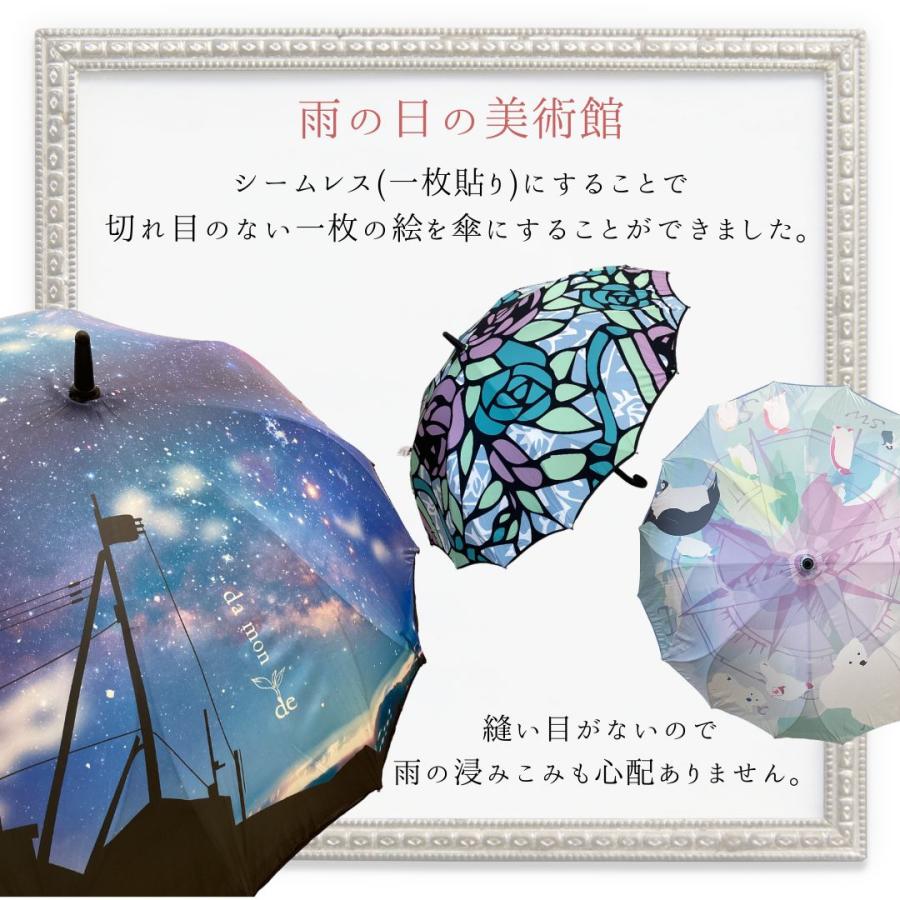 パーティーレイン藤田屋 絵画のような傘 デザイナーズコラボ 耐風 60cm