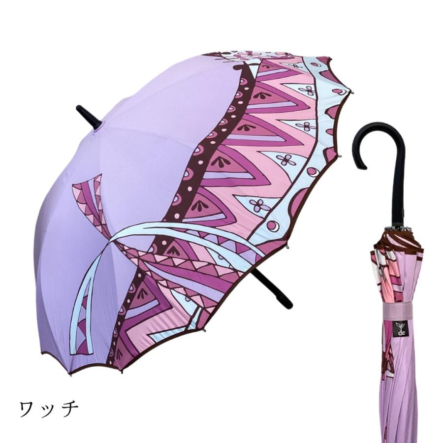 パーティーレイン藤田屋 ひっくり返っても戻る 耐風傘 絵画のような傘