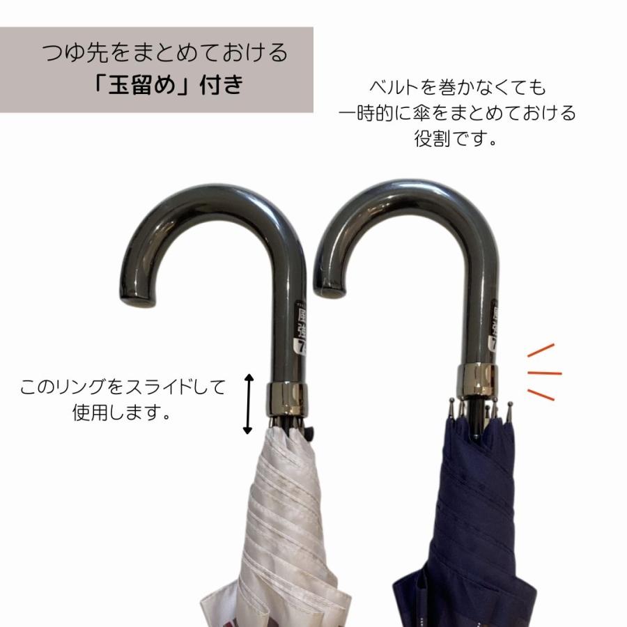 パーティーレイン藤田屋 [GB75]耐風傘 75cm グラスファイバー ジャンプ