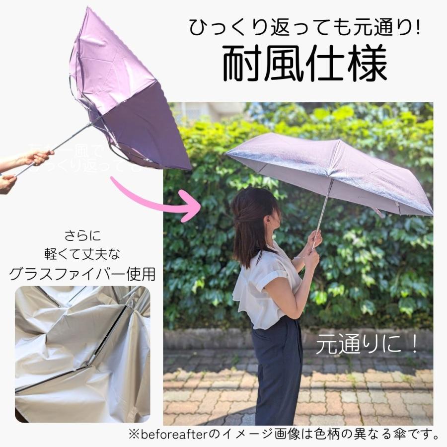 パーティーレイン藤田屋 晴雨兼用 耐風 折りたたみ傘 55cm 遮光率99.9