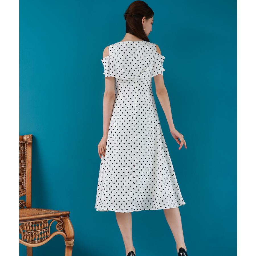 交換無料 | エルケイ [GINZA COUTURE]ホワイト×ブラック ドット