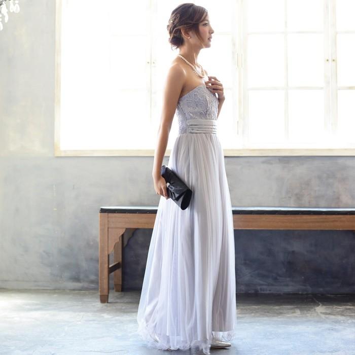 二次会 ドレス 花嫁 ロングドレス 結婚式 パーティードレス 大きいサイズ演奏会 ワンピース フォーマル レディース Vi パーティースタイル Vierge 通販 Yahoo ショッピング