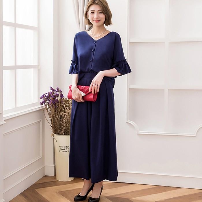 【5/6までお値下げ中】オケージョンドレス パンツドレスードレス 結婚式 服装 ドレス 結婚式ドレス フォーマル