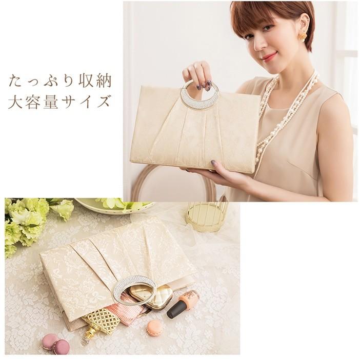 パーティーバッグ 結婚式 バッグ フォーマルバッグ 大きめ