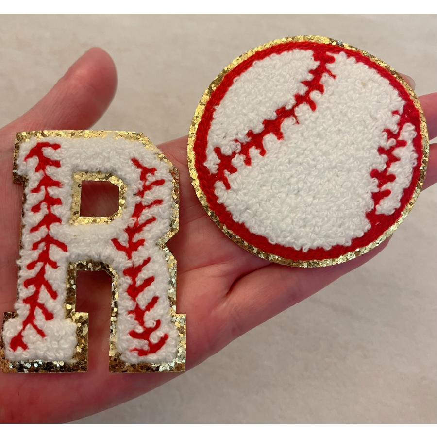 野球アルファベットワッペン アルファベットワッペン アルファベットアップリケ イニシャルワッペン 文字 アイロンワッペン 大きめ ベースボール ユニフォーム |  | 03