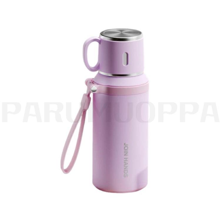 水筒 コップ付き タンブラー トリップボトル 600ml 子供 持ち運び 保温