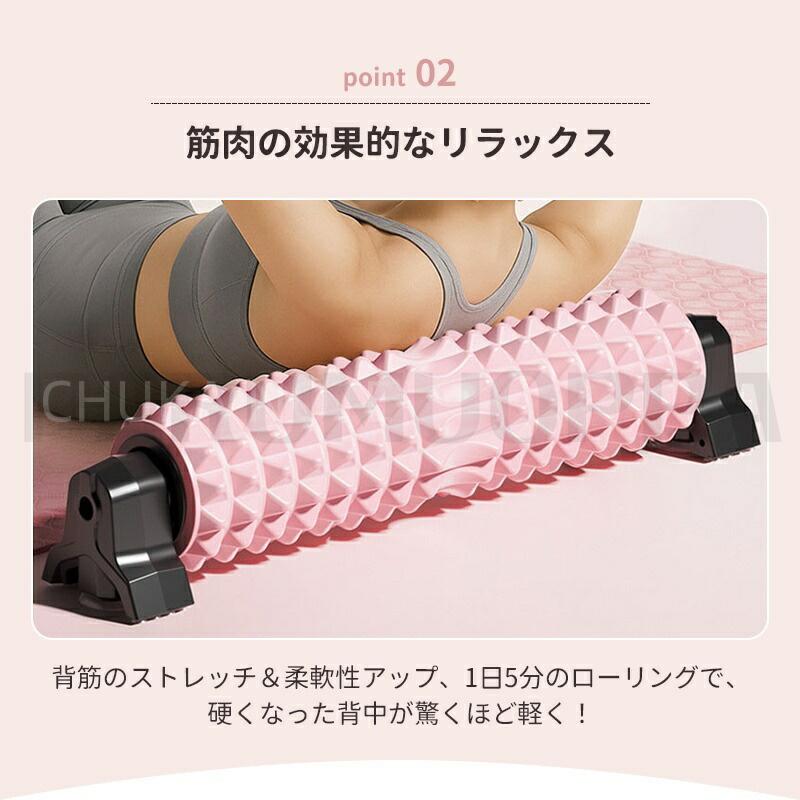 フォームローラー 三角スタンド 吸盤付き ダブルゾーントリガー