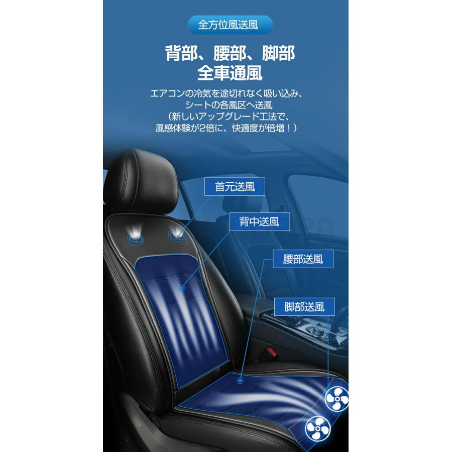 クールシート 車 進化超大風量 無段階調整 12V/24V対応 クールカー
