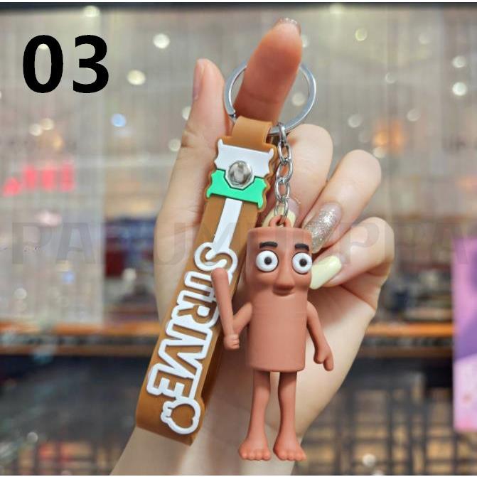 カラー選べる2個セット】 キーホルダー トゥントゥントゥンサフール