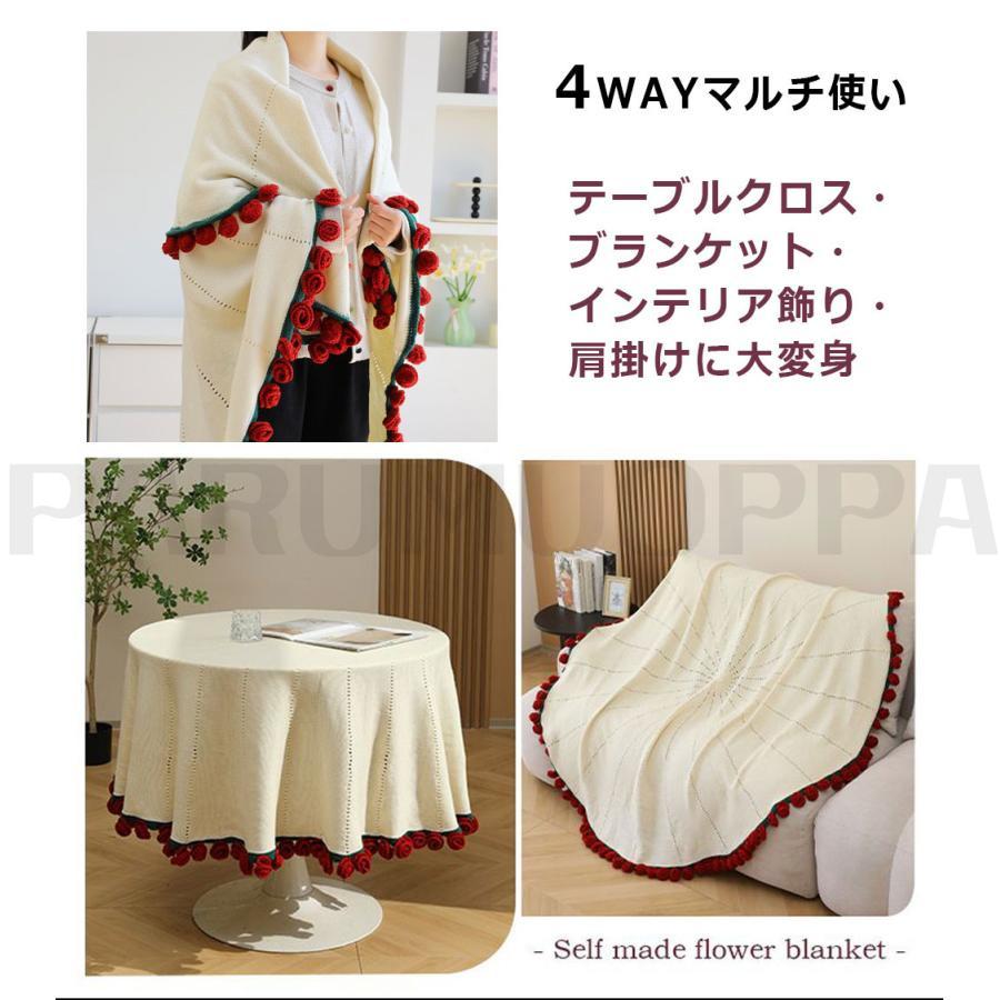 SNS人気話題☆高品質／ 花束ブランケット DIY完成品 ブランケット 花束
