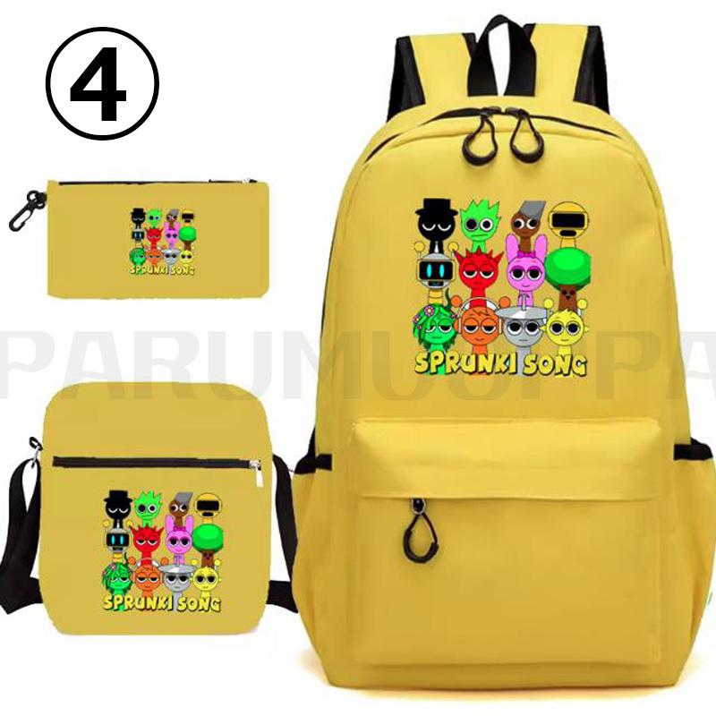 3点セット スプランキー sprunki plush バッグパック リュック グッズ