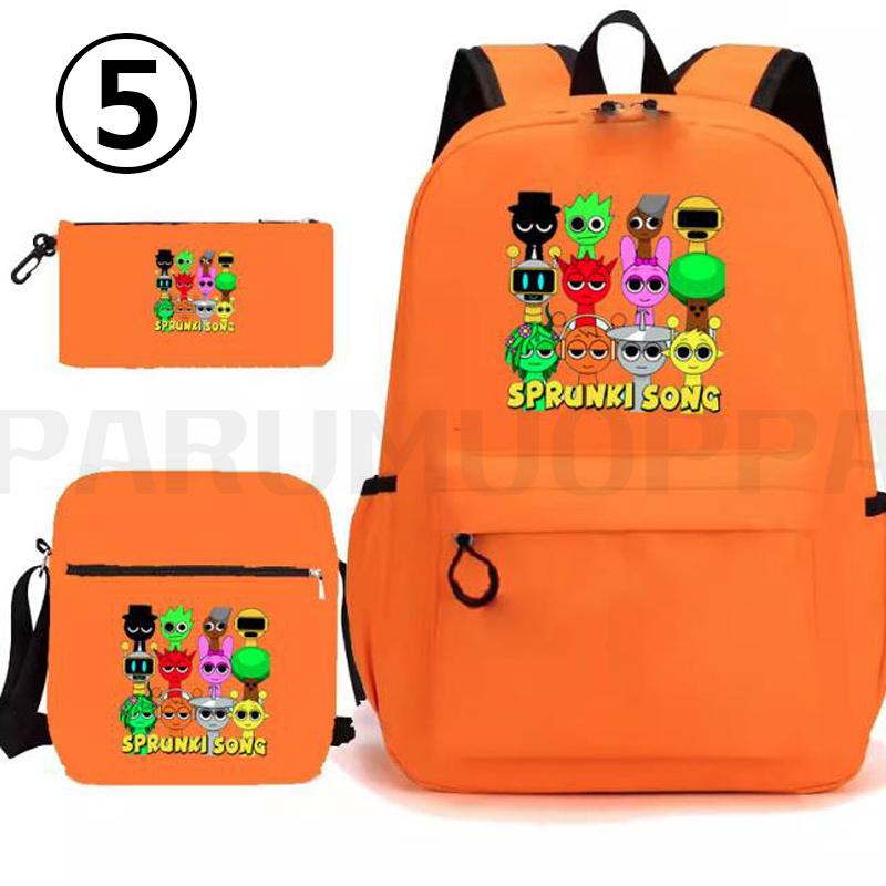 3点セット スプランキー sprunki plush バッグパック リュック グッズ