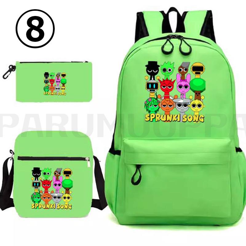 3点セット スプランキー sprunki plush バッグパック リュック グッズ