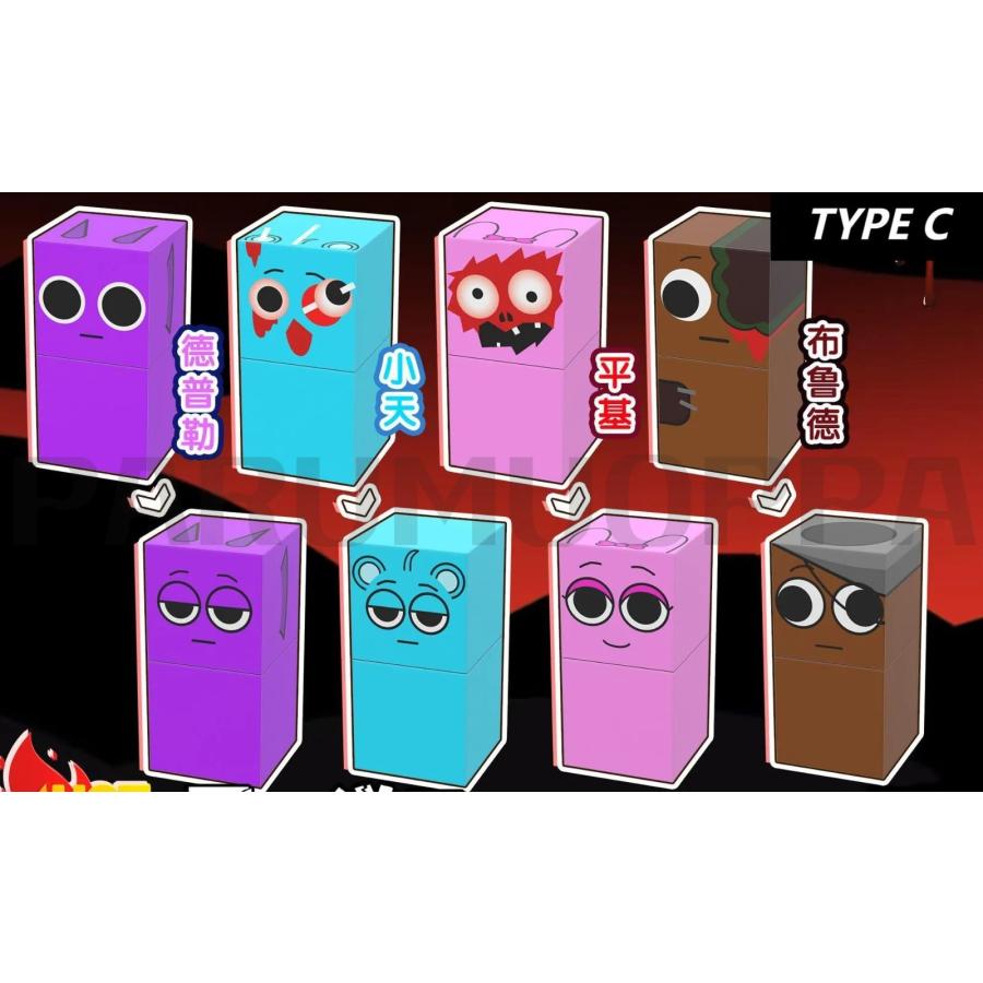Sprunki incredibox 8点セット スプランキー マグネットブロック