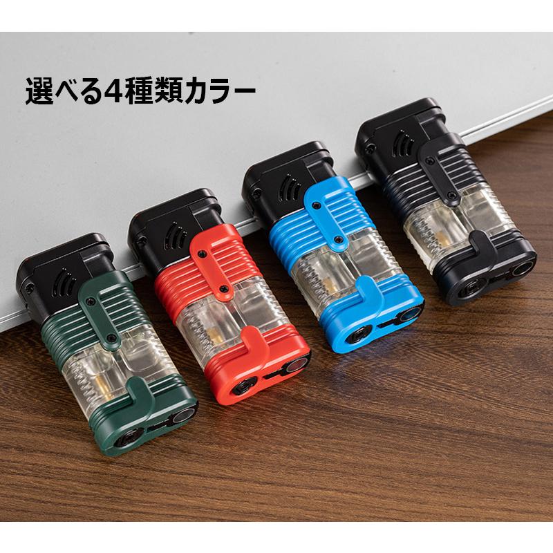 葉巻ライター ジェットライター ガス注入式 トーチライター ガス