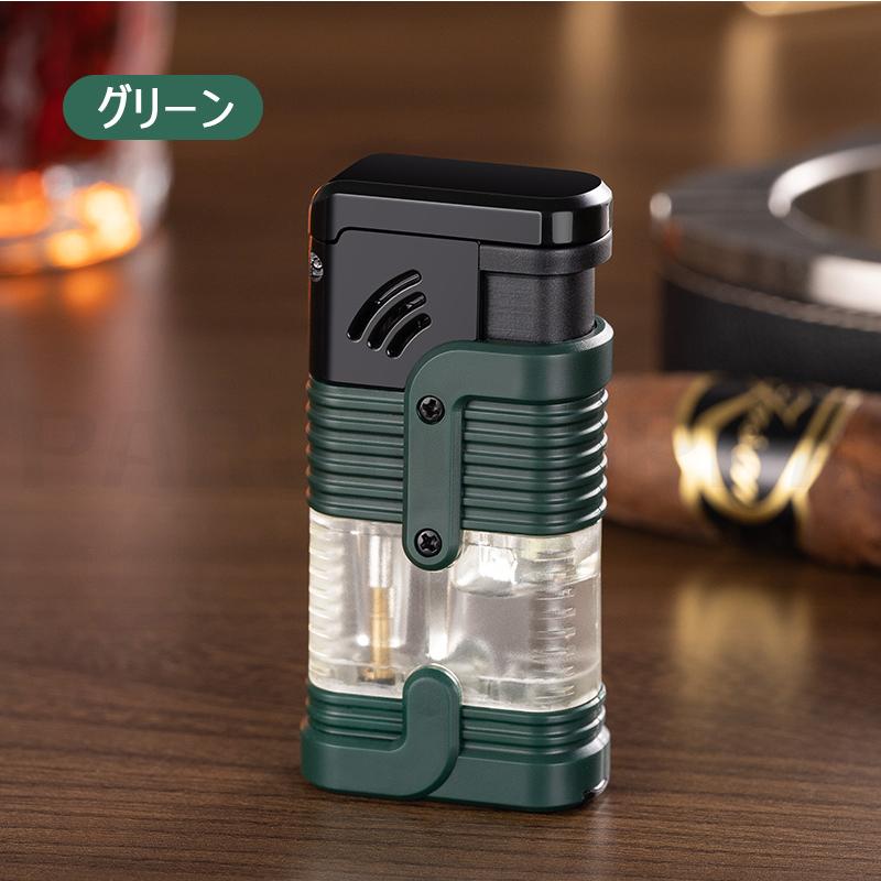 葉巻ライター ジェットライター ガス注入式 トーチライター ガス