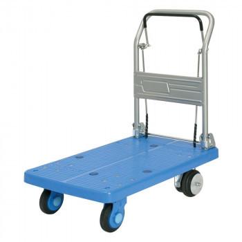 メーカ直送品・代引き不可　静音台車　ドラムブレーキ付・ハンドル折りたたみ式　最大積載量250kg　PLA250-DX-DB　割引不可