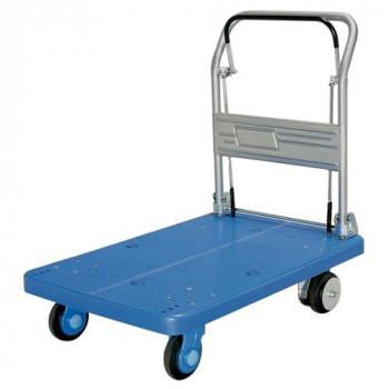 メーカ直送品・代引き不可　静音台車　ドラムブレーキ付・ハンドル折りたたみ式　最大積載量300kg　PLA300-DX-DB　割引不可