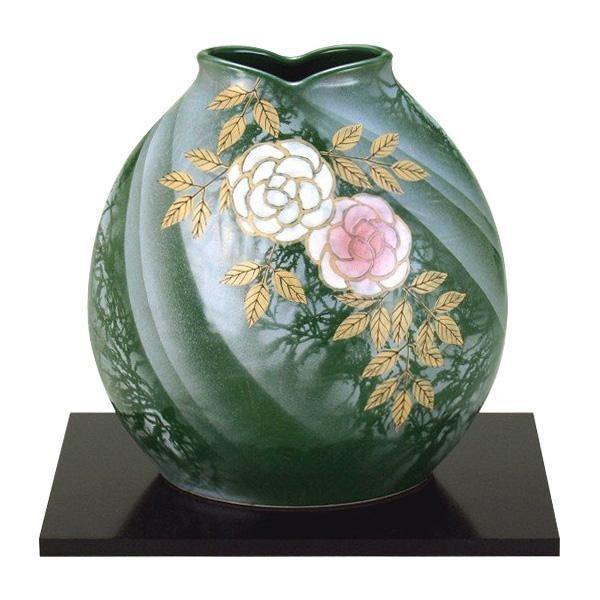 一点物希少久谷焼き銀彩 黄萌色 伊藤正峰 久谷宗秀伊藤正峰 フラワー