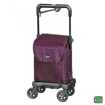 メーカ直送品・代引き不可　アイカート ウォーキングキャリー フリーZ ワイン No.857 ショッピングカート(横押しカート)　割引不可