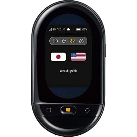 KING JIM キングジム ワールドスピーク ポータブル翻訳機+国内専用SIM 