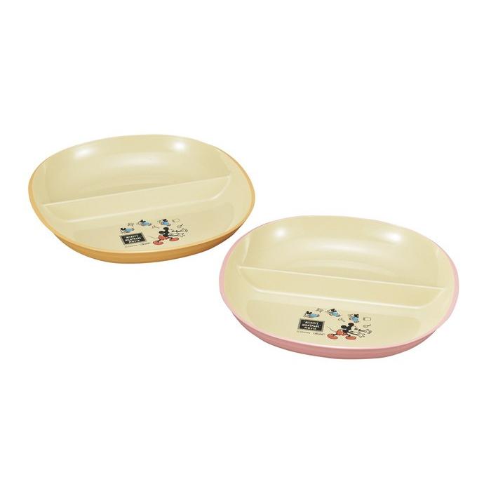 メーカー直送 ミッキーnm ランチプレート 2p 3 24 4 24 3 7cm 漆通信58 ディズニー各種 128シリーズ 全品送料無料