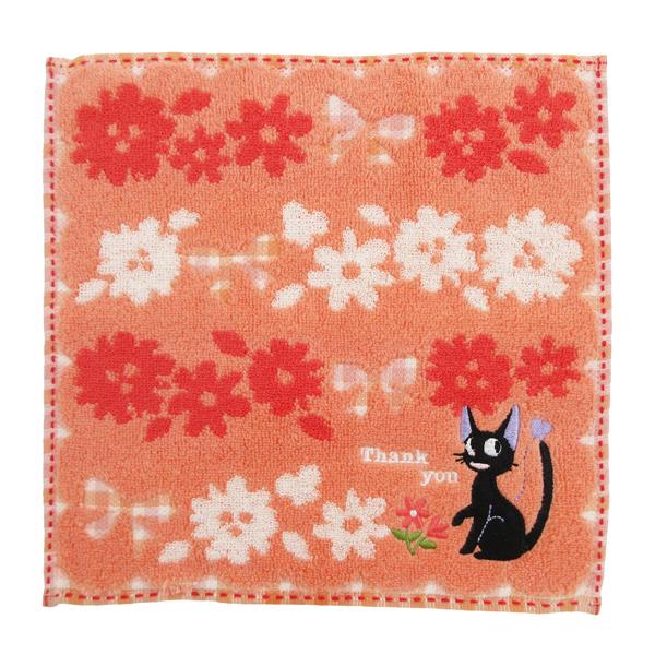 スタジオジブリ 1105044700 ミニタオルギフト 魔女の宅急便 ジジの花畑