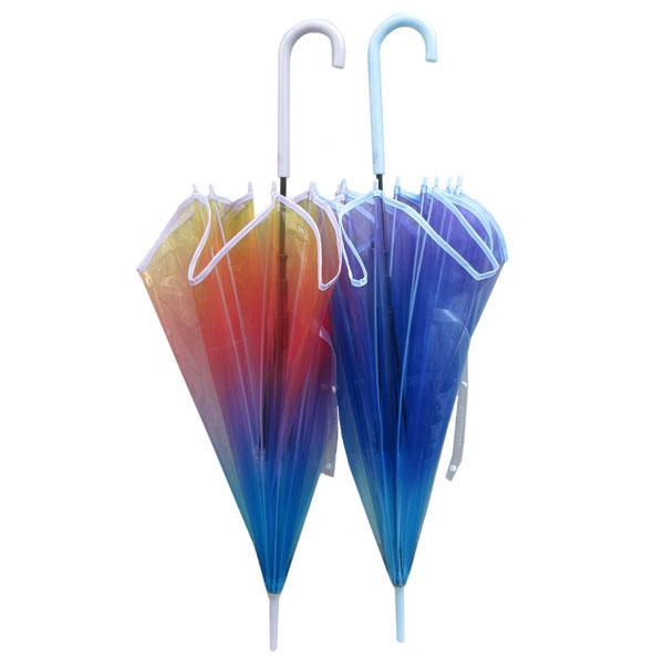 112434-35 クラックス ミルキートーンアンブレラ フラワーPOE 60cm