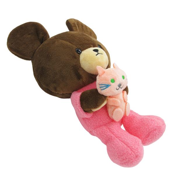 202109-24 くまのがっこう ジャッキーとねこ ペアぬいぐるみ the bears