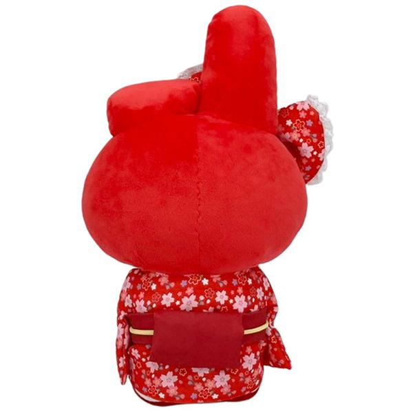 マイメロディ 206176-25 桜着物 M サイズ RD レッド ぬいぐるみ SANRIO