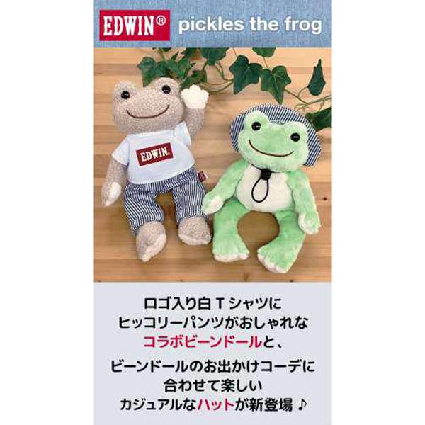ネコポス便発送可】206664-25 かえるのピクルス EDWIN×ピクルス ハット 