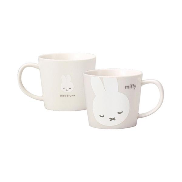 Miffy（ミッフィー） 288750 金正陶器 ホワイトフェイス ペアマグ