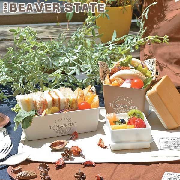 34859-50 ニコット 【THE BEAVER STATE】BS木目ランチボックス