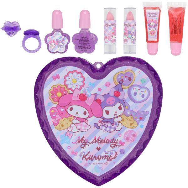 sanrio（サンリオ） 41311-13 キラキラハートケースコスメセット マイ
