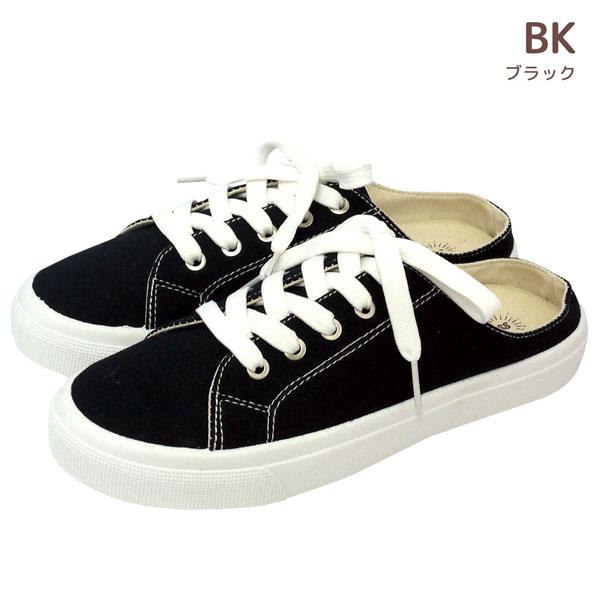 お取り寄せ】86281-90 ZIP ミュール スニーカー レディース